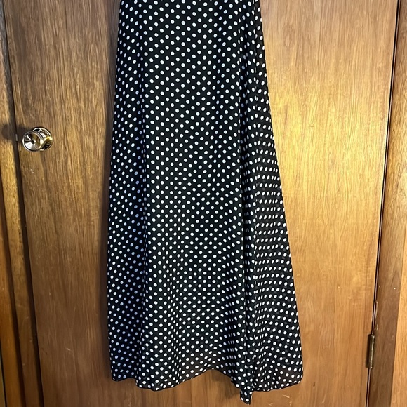 Brand unknown XL ladies polkadot sleeveless spaghetti strap dress - Picture 2 of 2